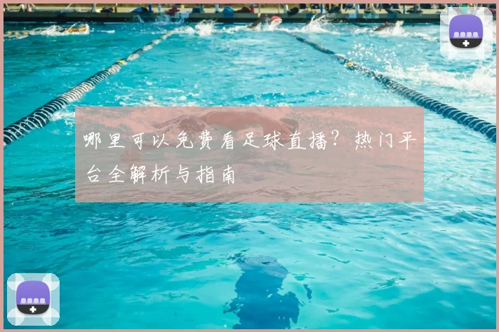 哪里可以免费看足球直播？热门平台全解析与指南